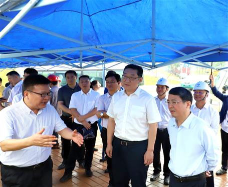 柳州市委書記吳煒、市長張壯到公司項(xiàng)目調(diào)研指導(dǎo)